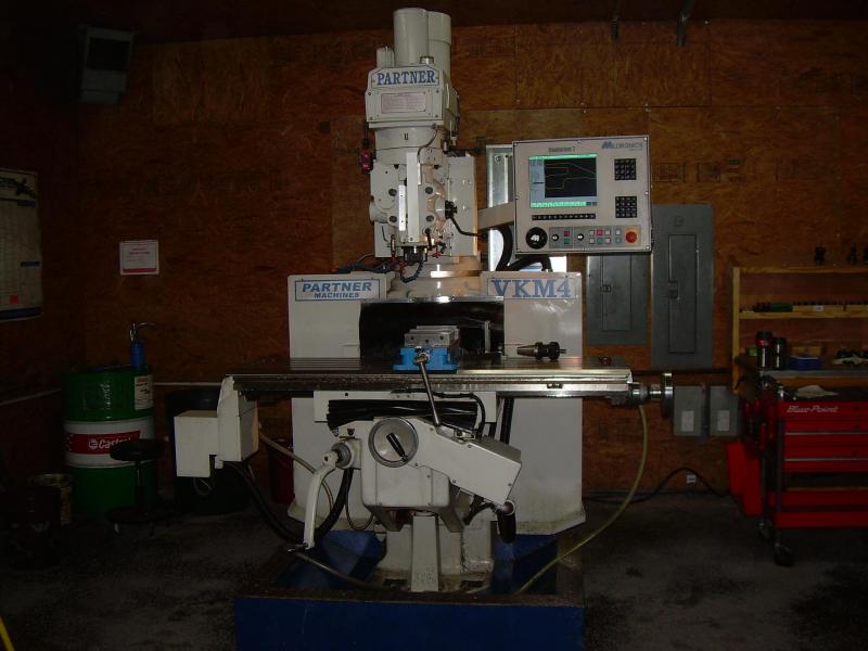 Milltronics VKM4 Tool Room Mill