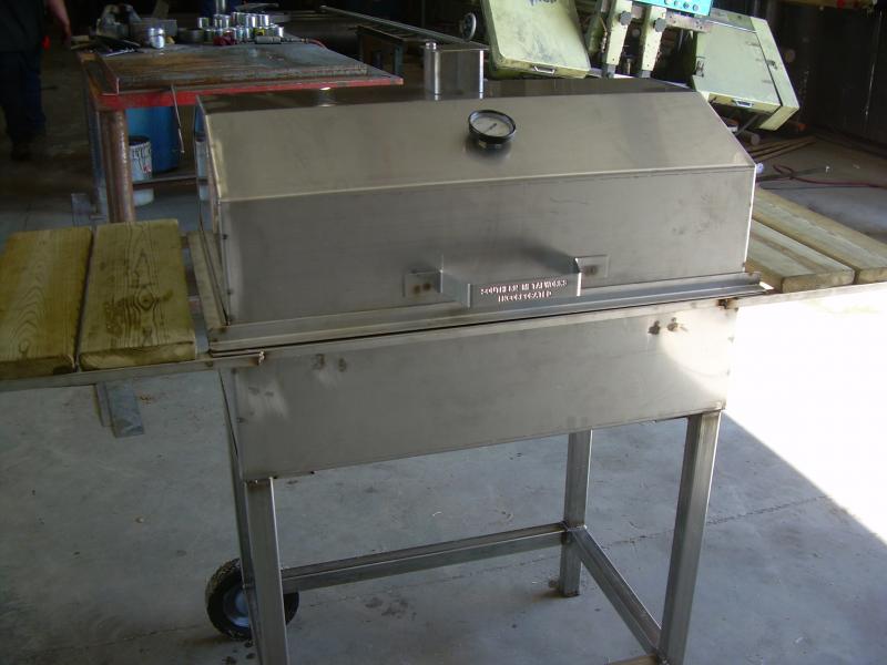 Stainless Steel 20" x 30" Charcoal Grill